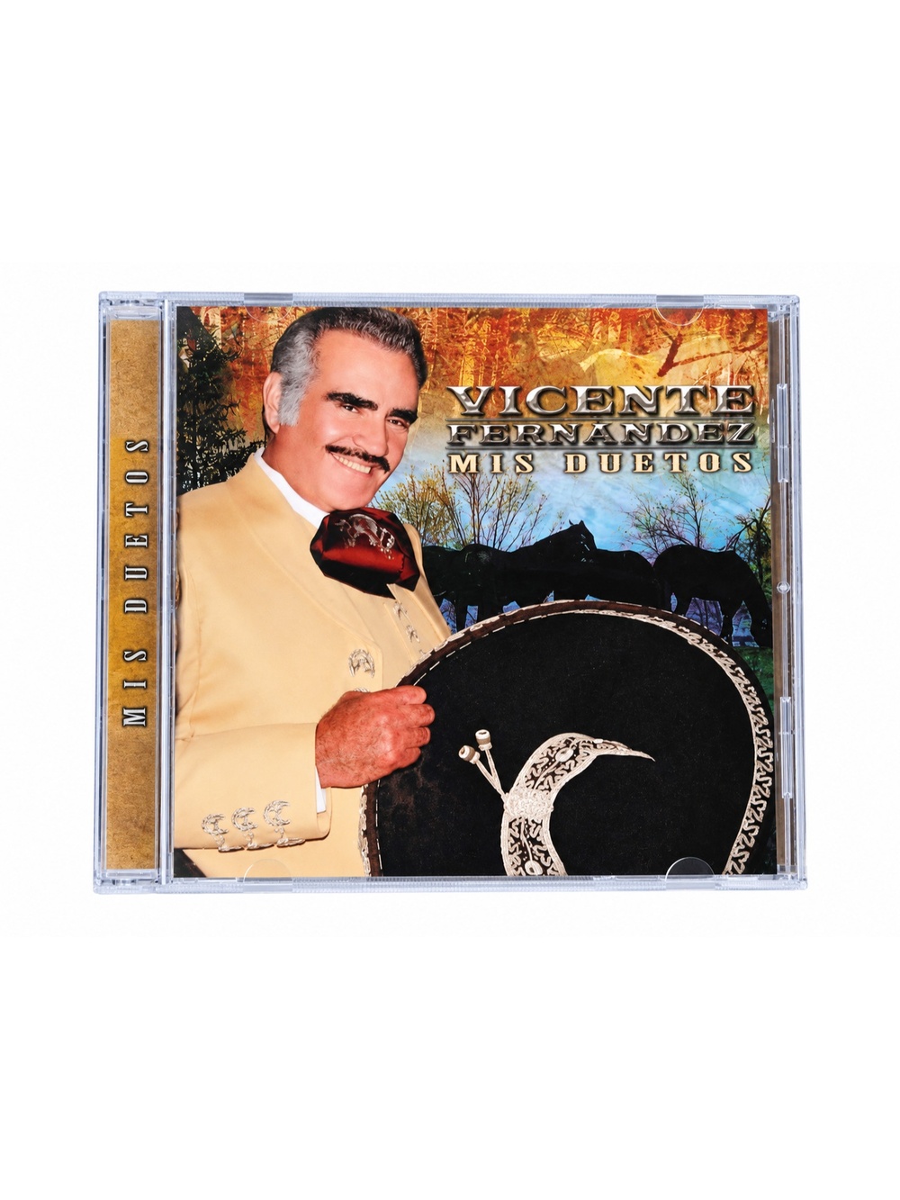 Vicente Fernandez Mis Duetos CD Mariachi Ranchera Mexican Regional Latin Music